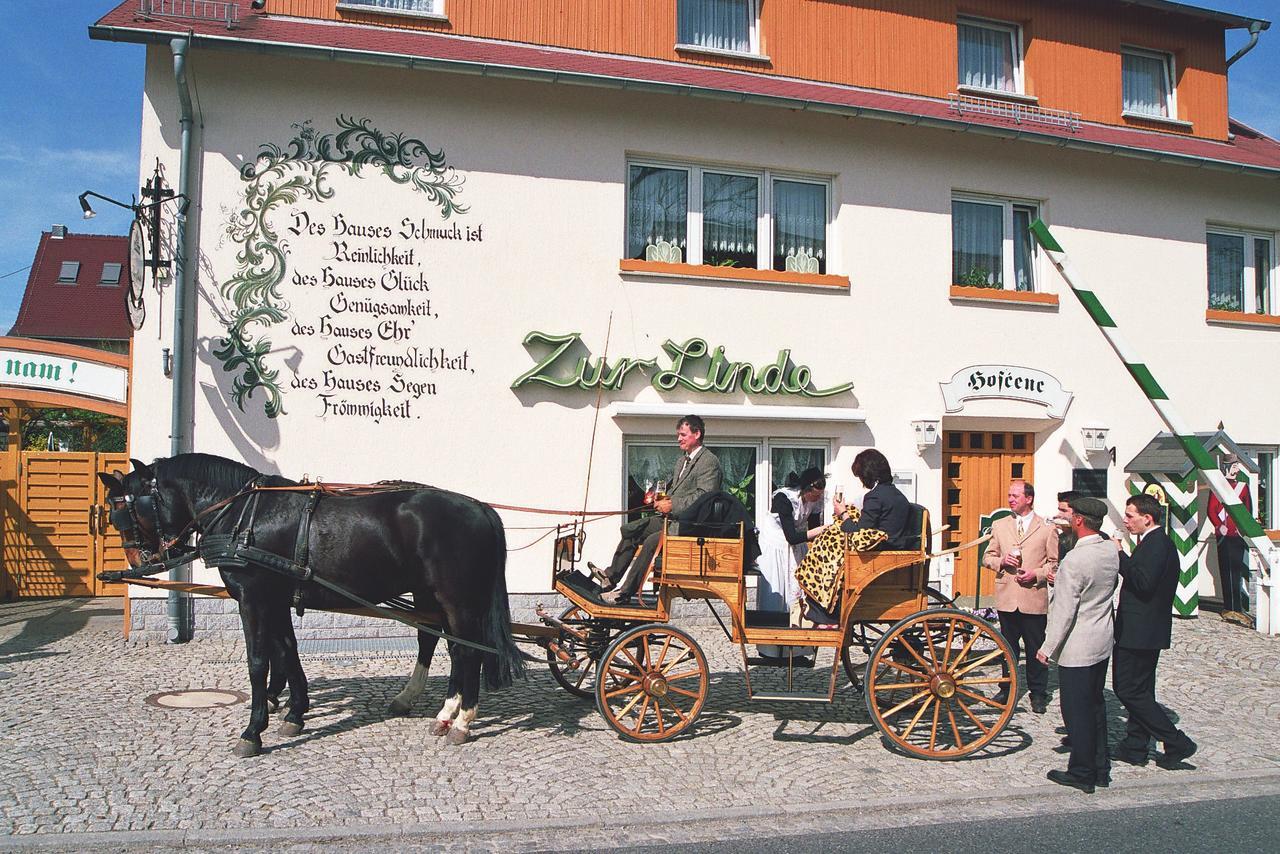 Familienhotel Zur Linde Panschwitz-Kuckau Kültér fotó